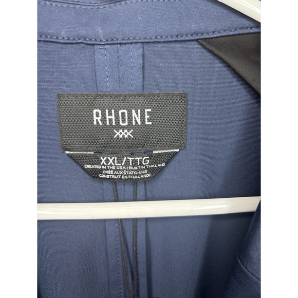 Rhône Commuter Blazer NWT $300 Slim Fit Stretch Navy Blue XXL Minimalist - Picture 7 of 8